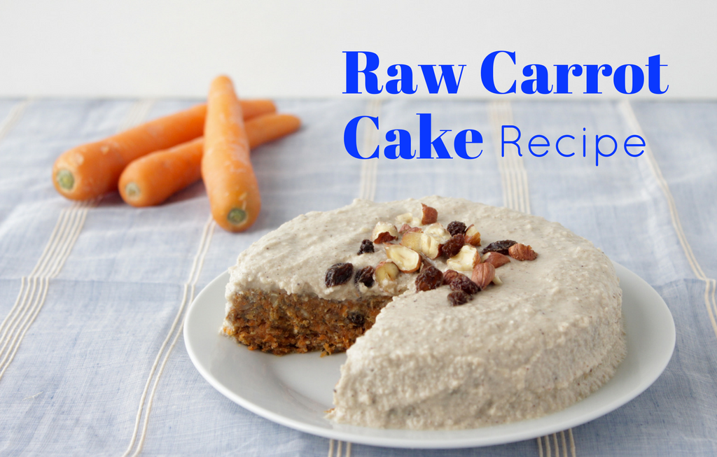 raw carrot cake recipe