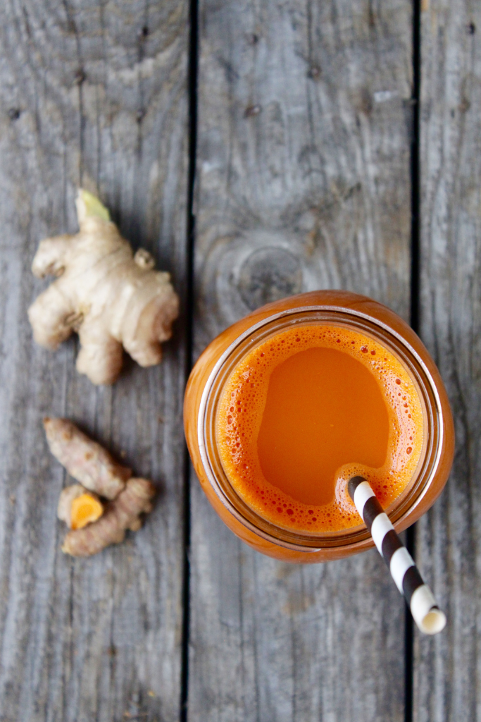 homemade anti-inflammatory carrot juice