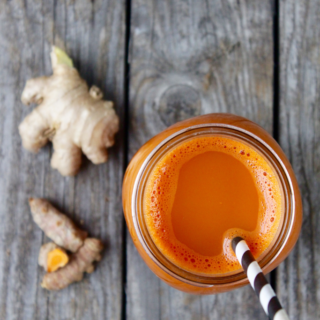 homemade anti-inflammatory carrot juice